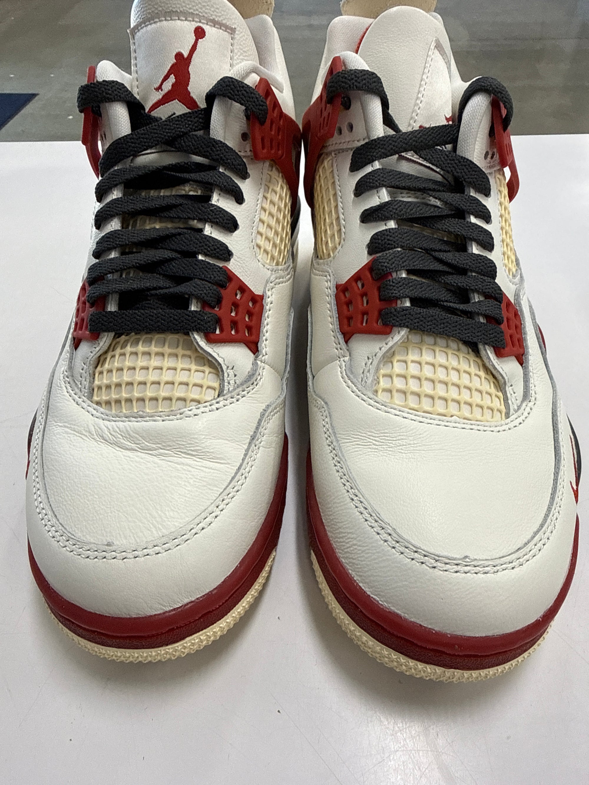 AIR JORDAN 4 OG NIGEL SYLVESTER BRICK VS BRICK - SIZE 8 (WORN)