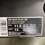AIR MAX PLUS OG PIMENTO SIZE 11.5 (WORN)