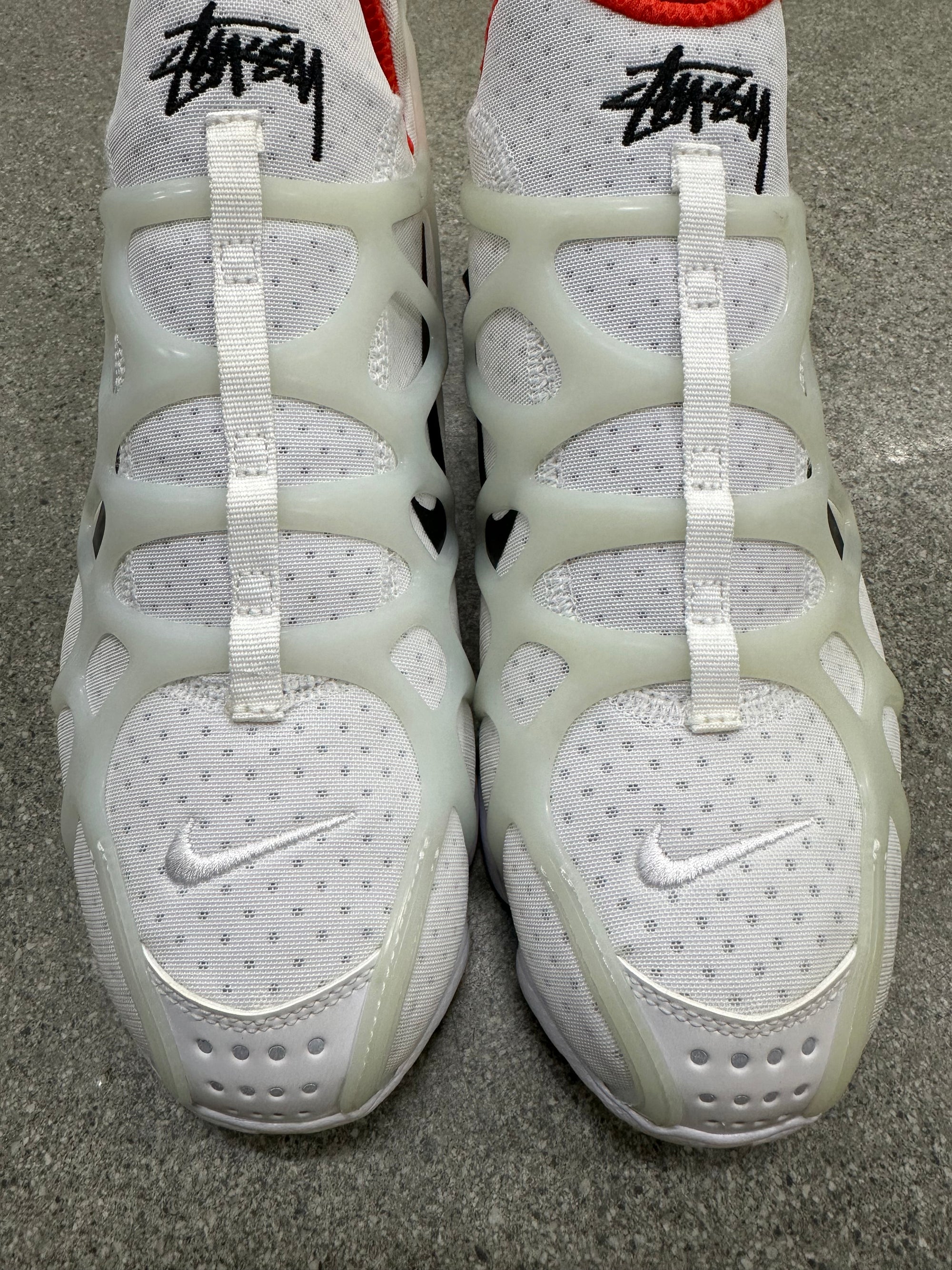 AIR ZM SPIRIDON STUSSY WHITE - SIZE 13 (WORN)