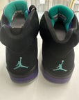 AIR JORDAN 5 BLACK GRAPE 2013 - SIZE 10.5 (WORN)