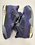 AIR JORDAN 4 LAKERS - SIZE 12 (WORN) - SUPER CLEAN