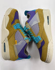 AIR JORDAN 4 DESERT MOSS - SIZE 8 (WORN) - SUPER CLEAN