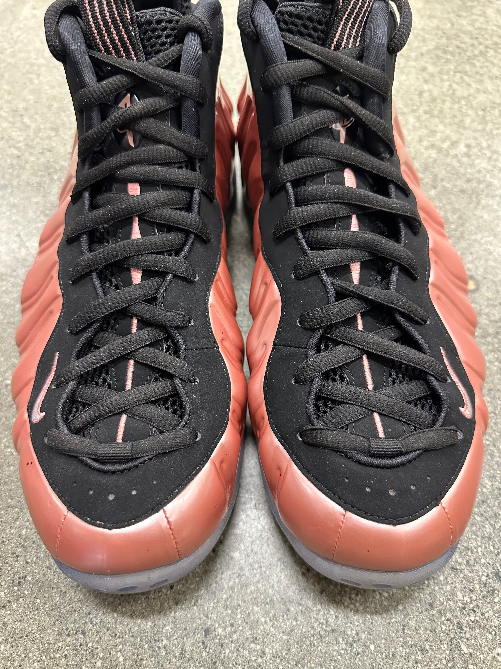AIR FOAMPOSITE ONE RUST PINK - SIZE 12 (WORN)