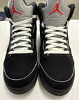 AIR JORDAN 5 BLACK METALLIC REIMAGINED - SIZE 10.5 (WORN)