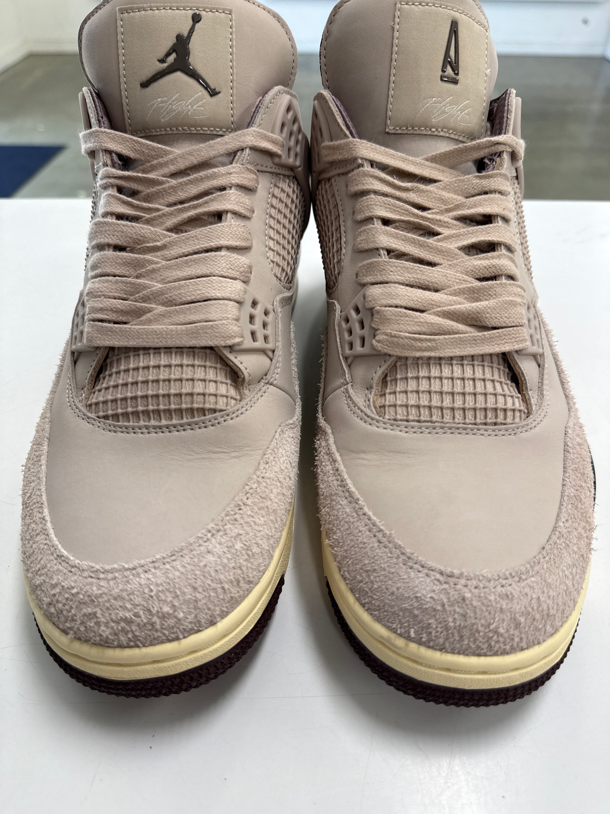 WMNS AIR JORDAN 4 A MA MANIERE WHILE YOU WERE SLEEPING - SIZE W13.5 M12 (WORN)
