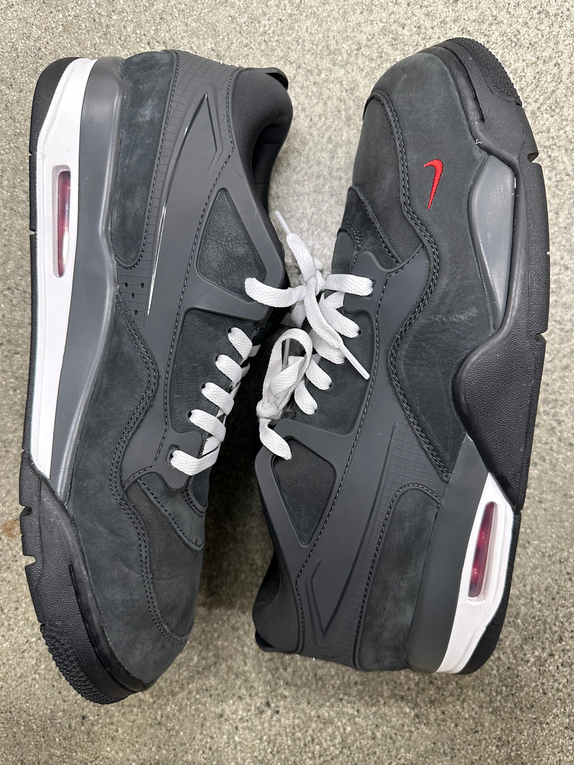 AIR JORDAN 4 RM NIGEL DRIVEWAY GREY - SIZE 14 (WORN)