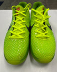 KOBE 6 PROTRO GRINCH - SIZE 10.5 (WORN)