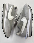 LDWAFFLE SACAI FRAGMENT SMOKE GREY - SIZE 10.5 (WORN) - SUPER CLEAN