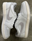 AIR JORDAN 1 LOW 85 NEUTRAL GREY - SIZE 8.5 (WORN)