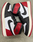 AIR JORDAN 1 HIGH BLACK TOE REIMAGINED - SIZE 11 (WORN)