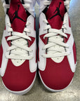 AIR JORDAN 6 CARMINE - SIZE 9.5 (WORN) - SUPER CLEAN