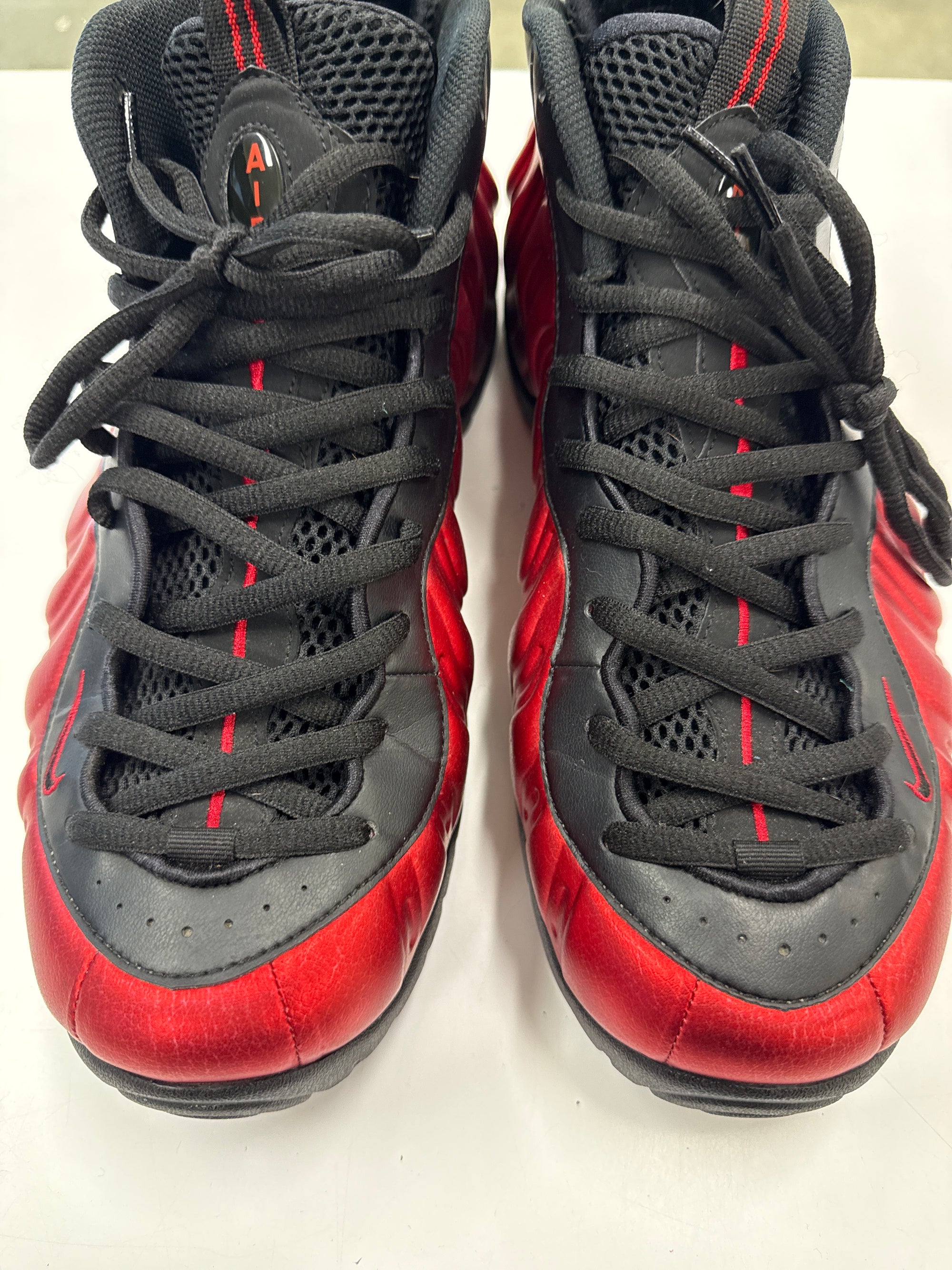 AIR FOAMPOSITE PRO UNIVERSITY RED - SIZE 14 (WORN)