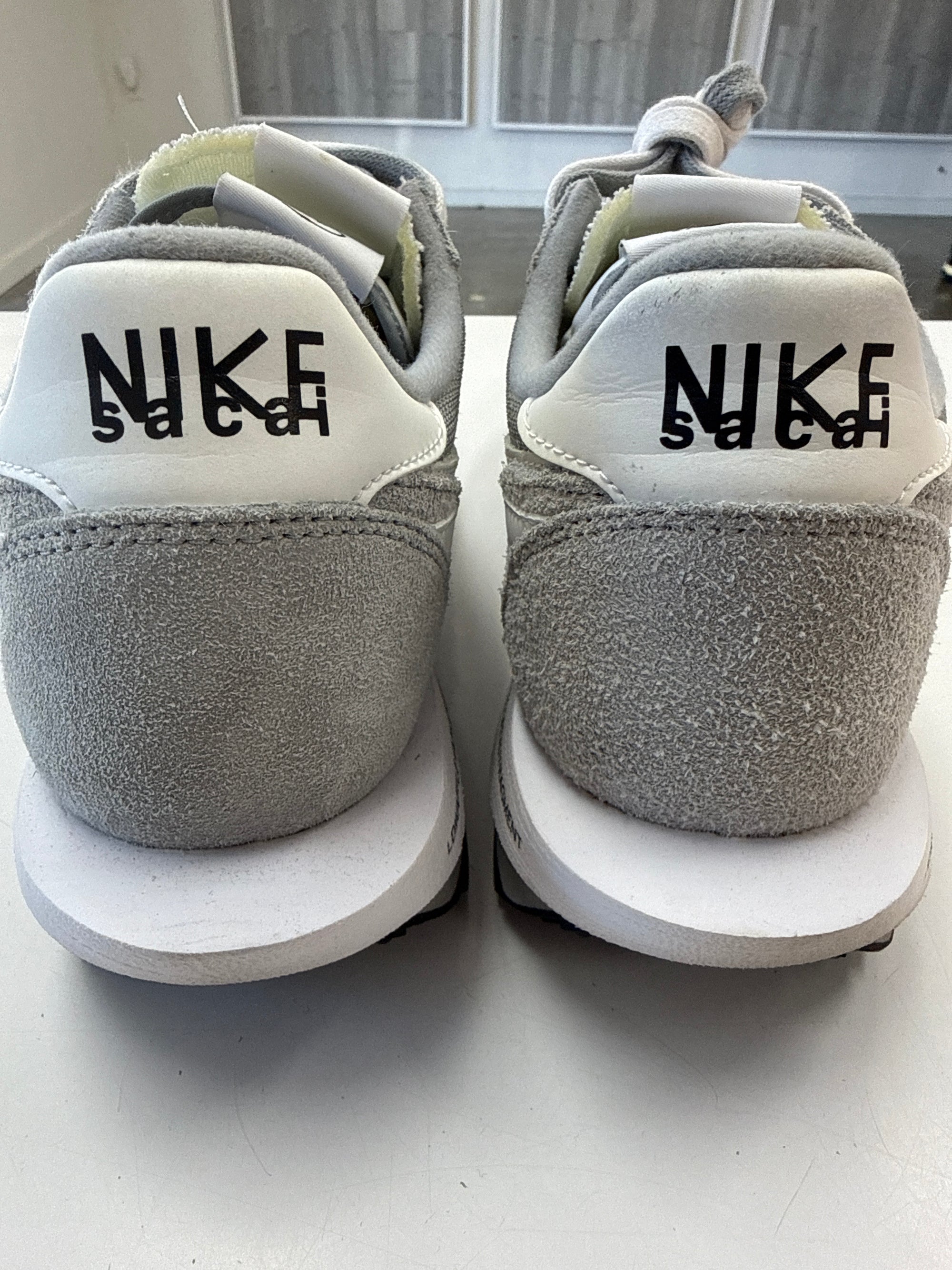 LDWAFFLE SACAI FRAGMENT SMOKE GREY - SIZE 10.5 (WORN) - SUPER CLEAN