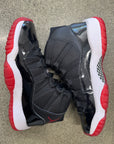 AIR JORDAN 11 BRED 2019 GS - SIZE 6Y (WORN) - SUPER CLEAN