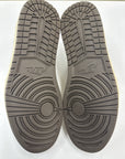AIR JORDAN 1 LOW TRAVIS SCOTT REVERSE MOCHA - SIZE 12 (WORN ) - SUPER CLEAN