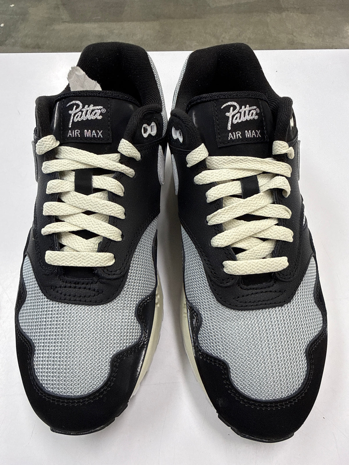 AIR MAX 1 PATTA WAVES BLACK - SIZE 8 (WORN)