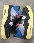 AIR JORDAN 4 UNION OFF NOIR - SIZE 8 (WORN)