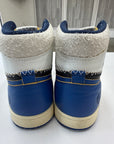 AIR JORDAN 1 HIGH FRAGMENT X UNION FRAMENT X UNION LA SPORT ROYAL - SIZE 11.5 (WORN)