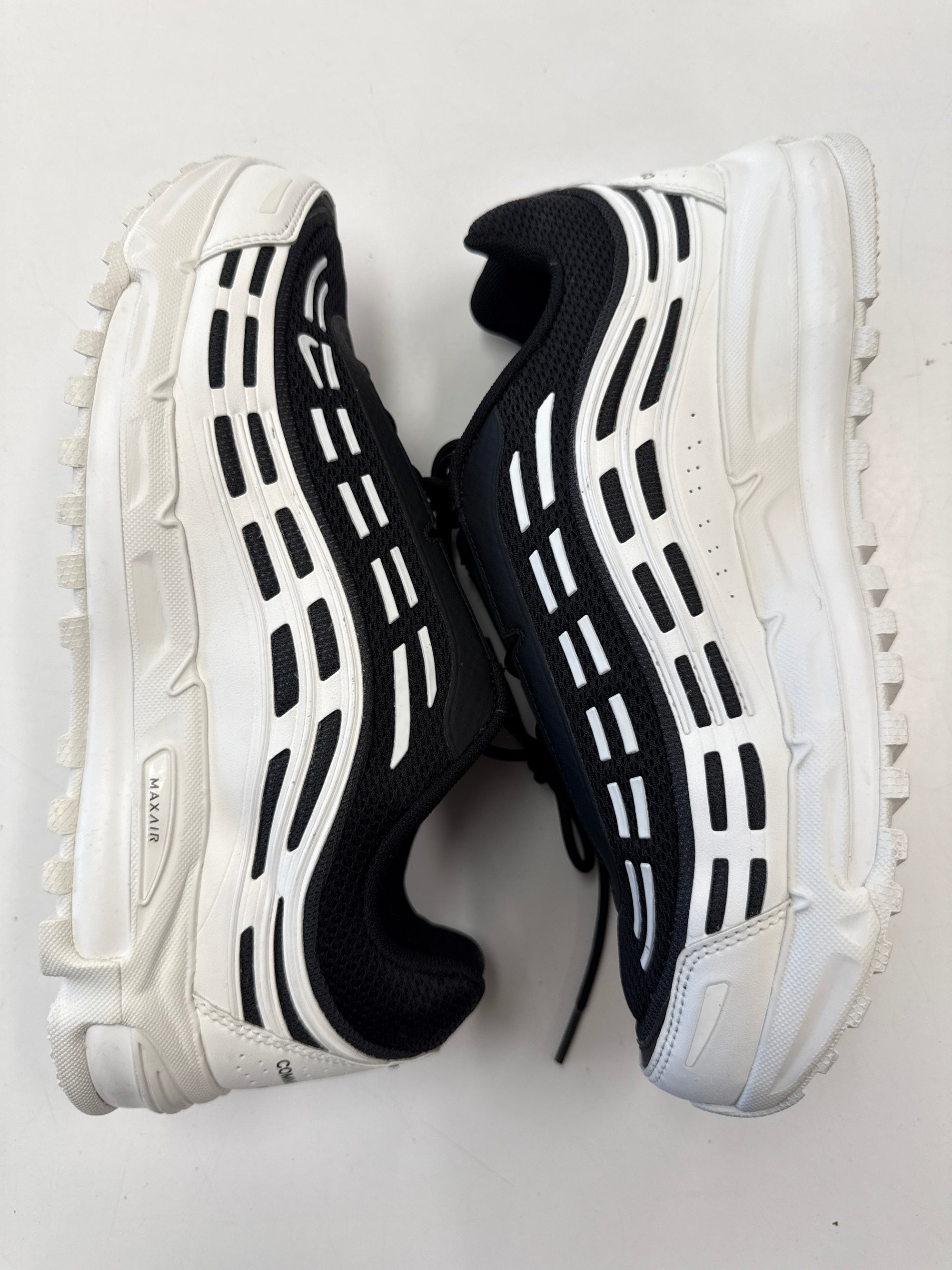 AIR MAX TL 2.5 COMME DES GARCONS HOMME PLUS BLACK WHITE - SIZE 10.5 (WORN)