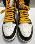 AIR JORDAN 1 HIGH FRAGMENT X UNION VARSITY RED SPORT ROYAL - SIZE 11.5 (WORN) - SUPER CLEAN