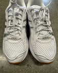 GEL KAYANO 14 A.P.C WHI/SILVER - SIZE 8.5 (WORN)