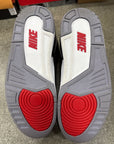 AIR JORDAN 3 BLACK CEMENT 2024 - SIZE 9 (WORN) - SUPER CLEAN