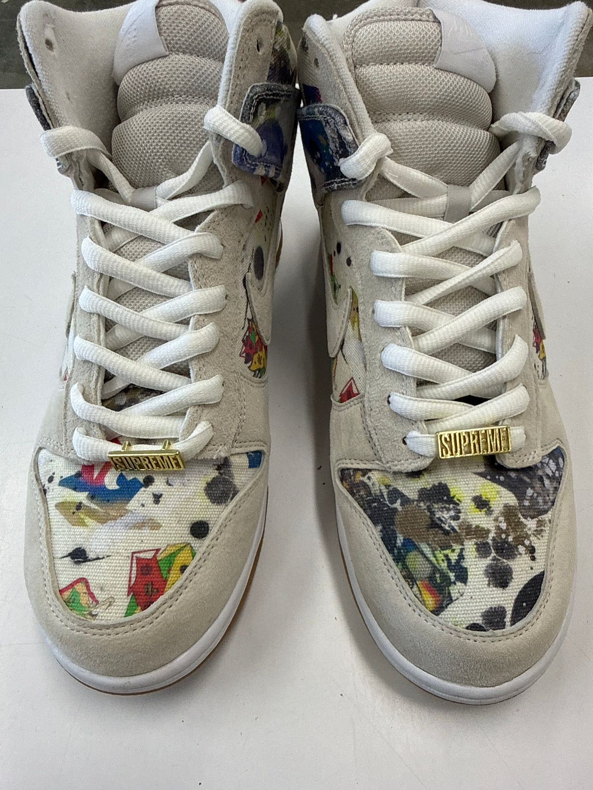SB DUNK HIGH OG QS SUPREME RAMMELZEE - SIZE 10.5 (WORN)