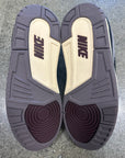 WMNS AIR JORDAN 3 A MA MANIERE WHILE YOU WERE SLEEPING - SIZE W10.5 M9 (WORN) - SUPER CLEAN