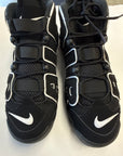 AIR MORE UPTEMPO 96 BLACK WHITE 2023 - SIZE 11 (WORN)