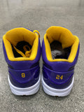 KOBE 4 PROTRO UNDEFEATED LAKERS SIZE 11 (WORN - REPLACEMENT BOX)