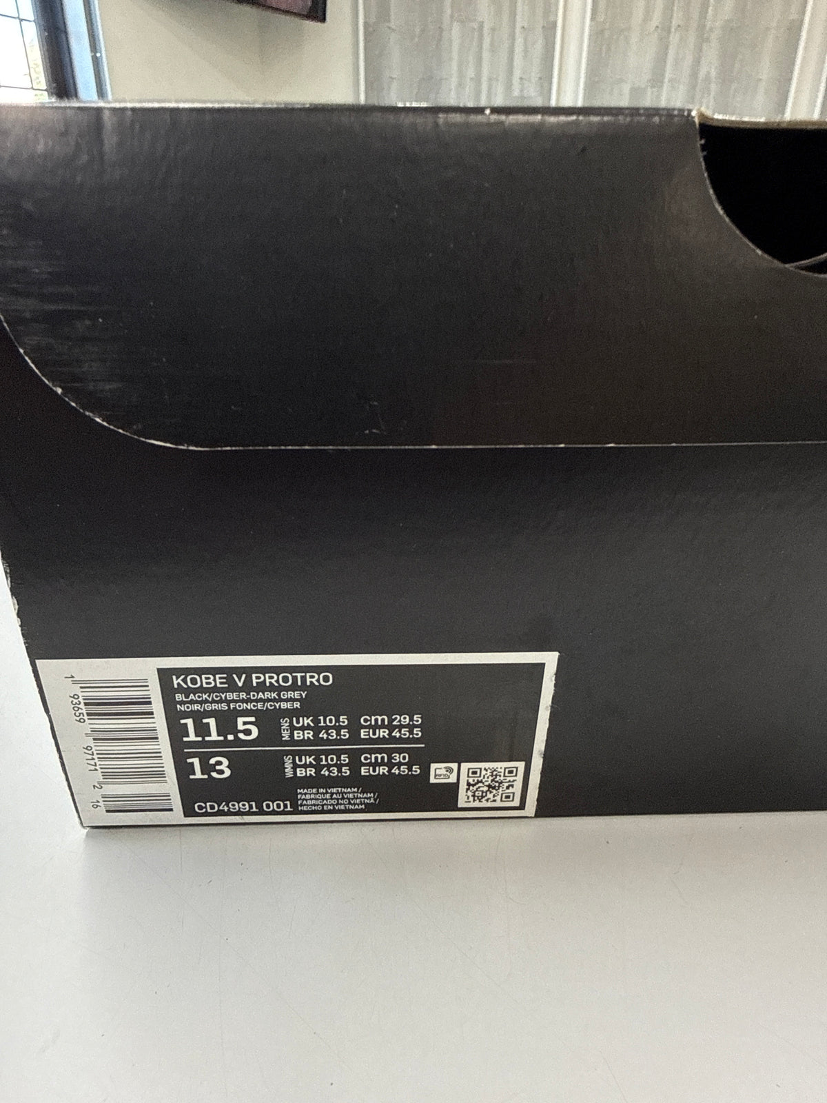 KOBE 5 PROTRO 2K GAMER EXCLUSIVE - SIZE 11.5 (WORN)