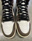AIR JORDAN 1 TRAVIS SCOTT HIGH - SIZE 12.5 (WORN) - SUPER CLEAN