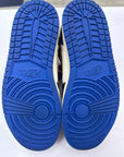 AIR JORDAN 1 HIGH OG FRAGMENT X UNION RED SPORT - SIZE 8.5 (WORN)