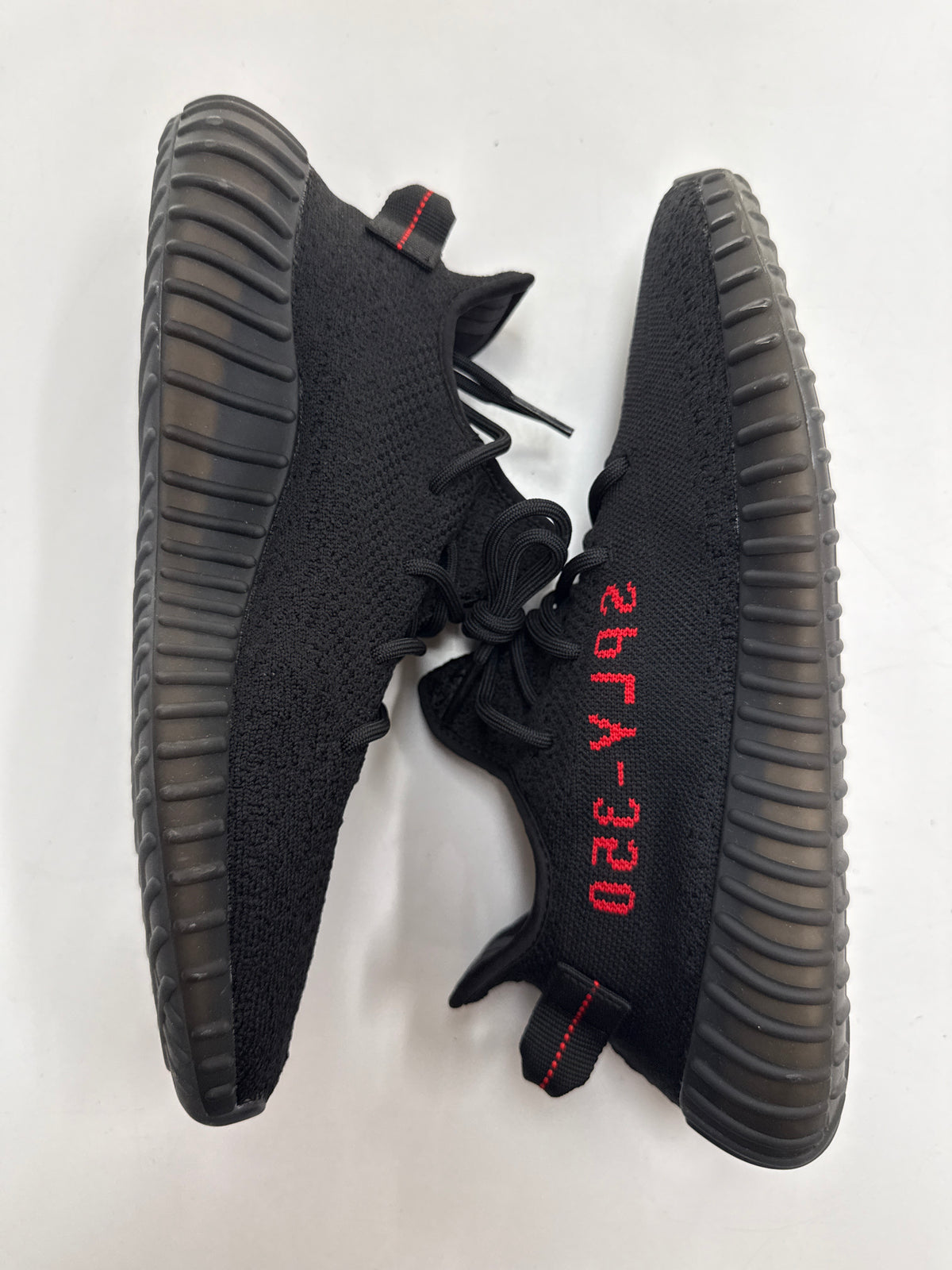 YEEZY BOOST 350 V2 BLACK RED - SIZE 11 (WORN)