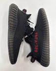 YEEZY BOOST 350 V2 BLACK RED - SIZE 11 (WORN)