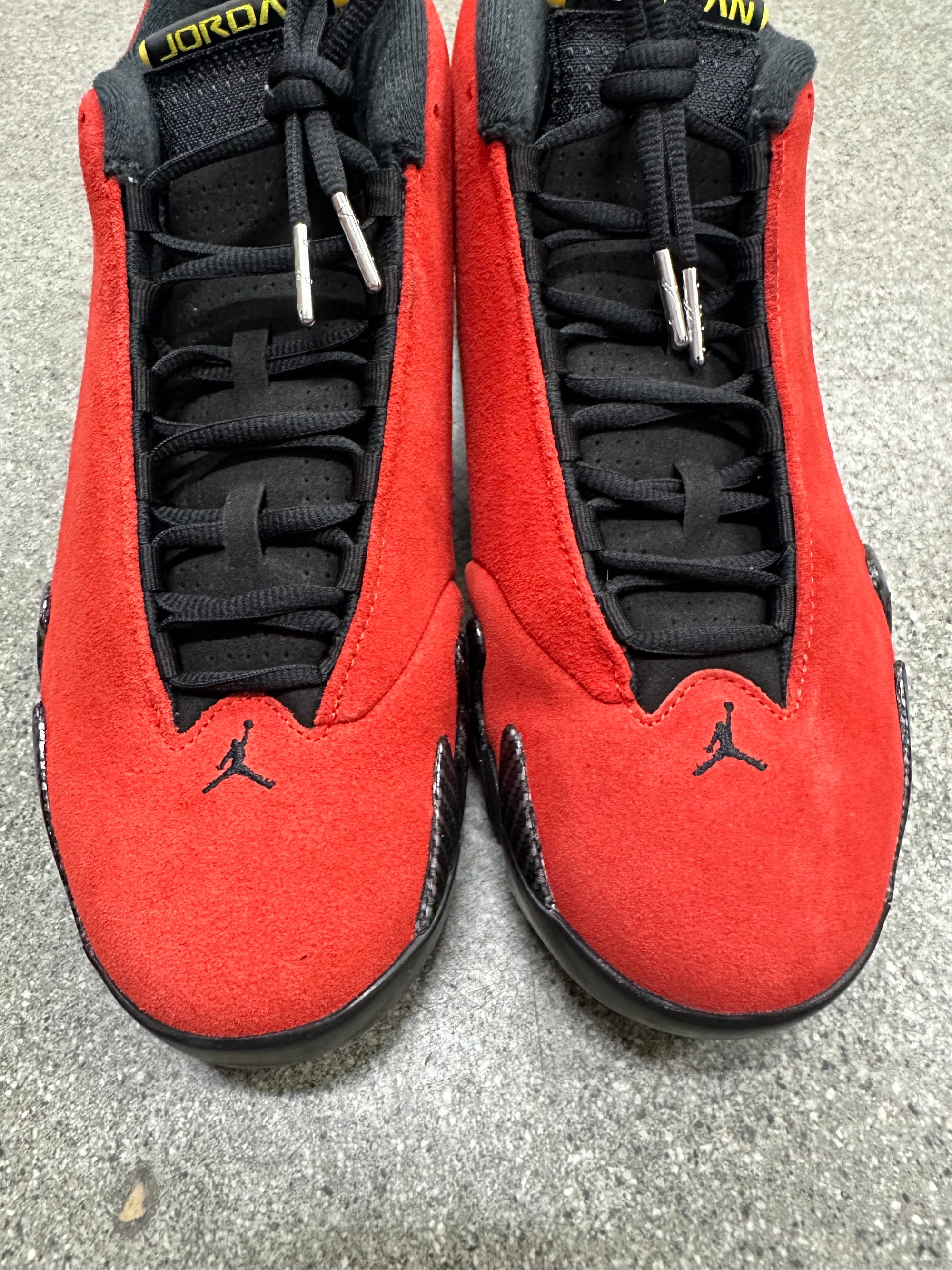 AIR JORDAN 14 FERRARI 2025 - SIZE 10 (WORN)