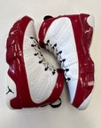 AIR JORDAN 9 WHITE GYM RED - SIZE 10 (WORN)