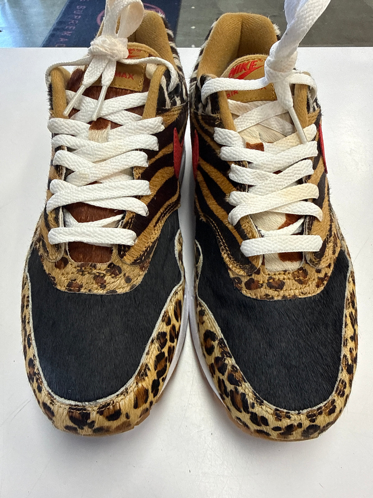 AIR MAX 1 ATMOS ANIMAL PACK 2.0 (ALL BLACK BOX) - SIZE 9 (WORN)
