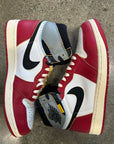 AIR JORDAN 1 HIGH UNION CHICAGO SHADOW - SIZE 10 (WORN)