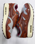 AIR MAX 1 PATTA THE NEXT WAVE DARK RUSSETT - SIZE 9.5 (WORN)