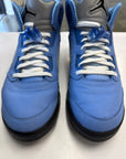 AIR JORDAN 5 UNC UNIVERSITY BLUE - SIZE 12 (WORN)