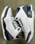 AIR JORDAN 3 MIDNIGHT NAVY - SIZE 9.5 (WORN) - SUPER CLEAN