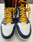 AIR JORDAN 1 HIGH UNION STORMBLUE - SIZE 11 (WORN)