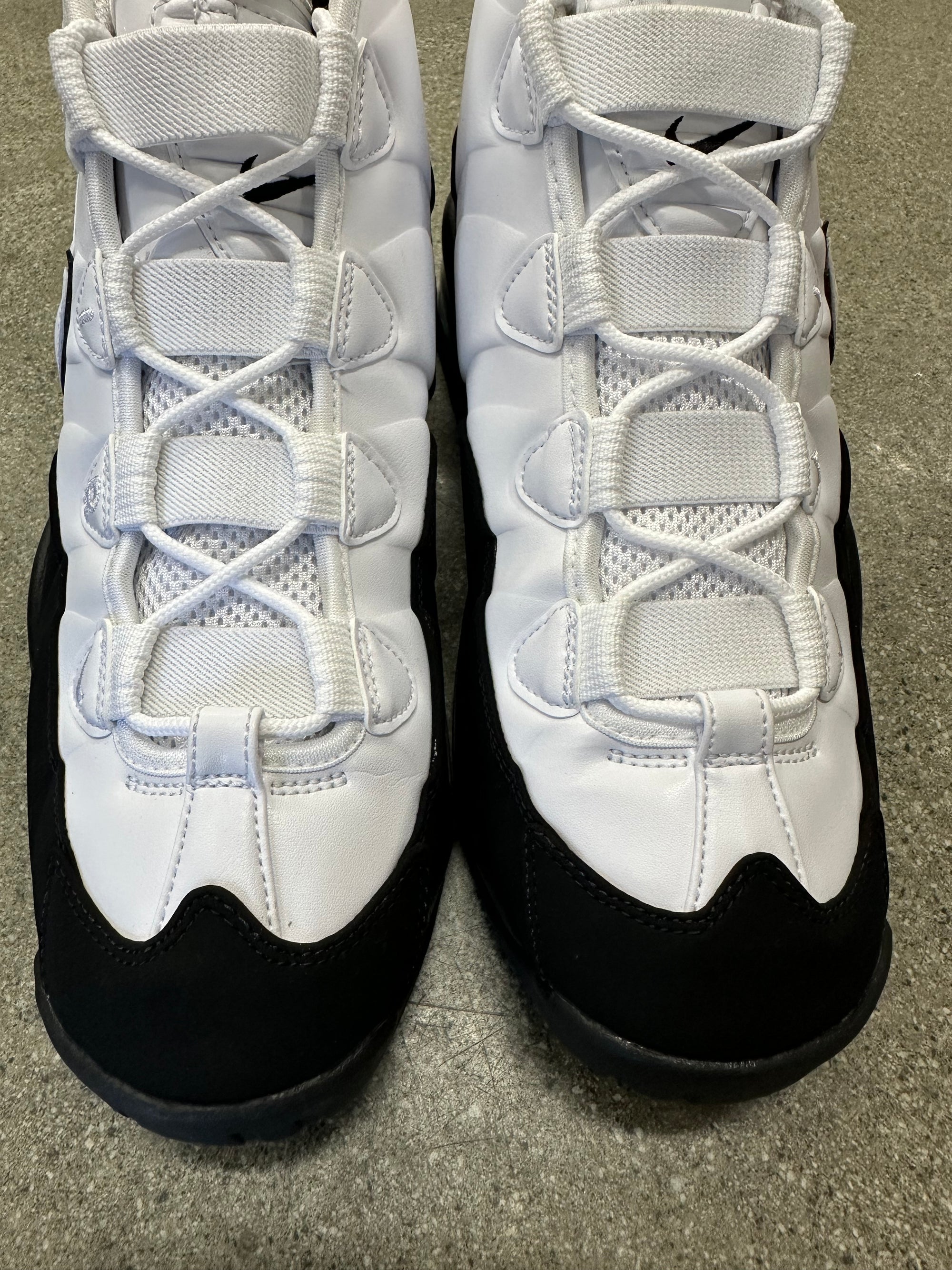 AIR MAX UPTEMPO 95 WHITE BLACK TEAL - SIZE 11 (WORN)