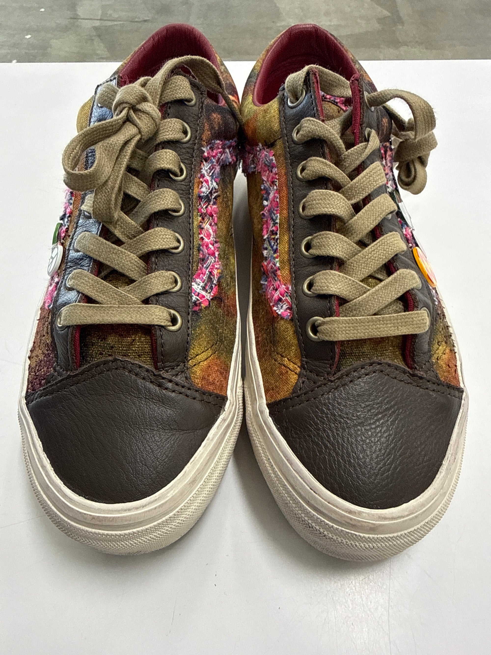 VANS OLD SKOOL 36 SOUVENIR WARM BROWN - SIZE 9.5 (WORN)