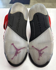 AIR JORDAN 5 RAGING BULL - SIZE 8.5 (WORN) - SIZE 8.5 (WORN)