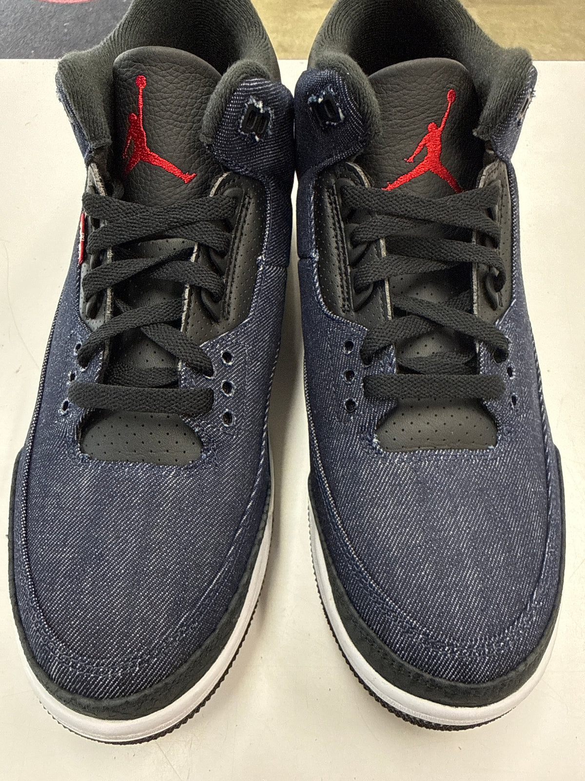 AIR JORDAN LEVIS INDIGO - SIZE 12 (WORN)