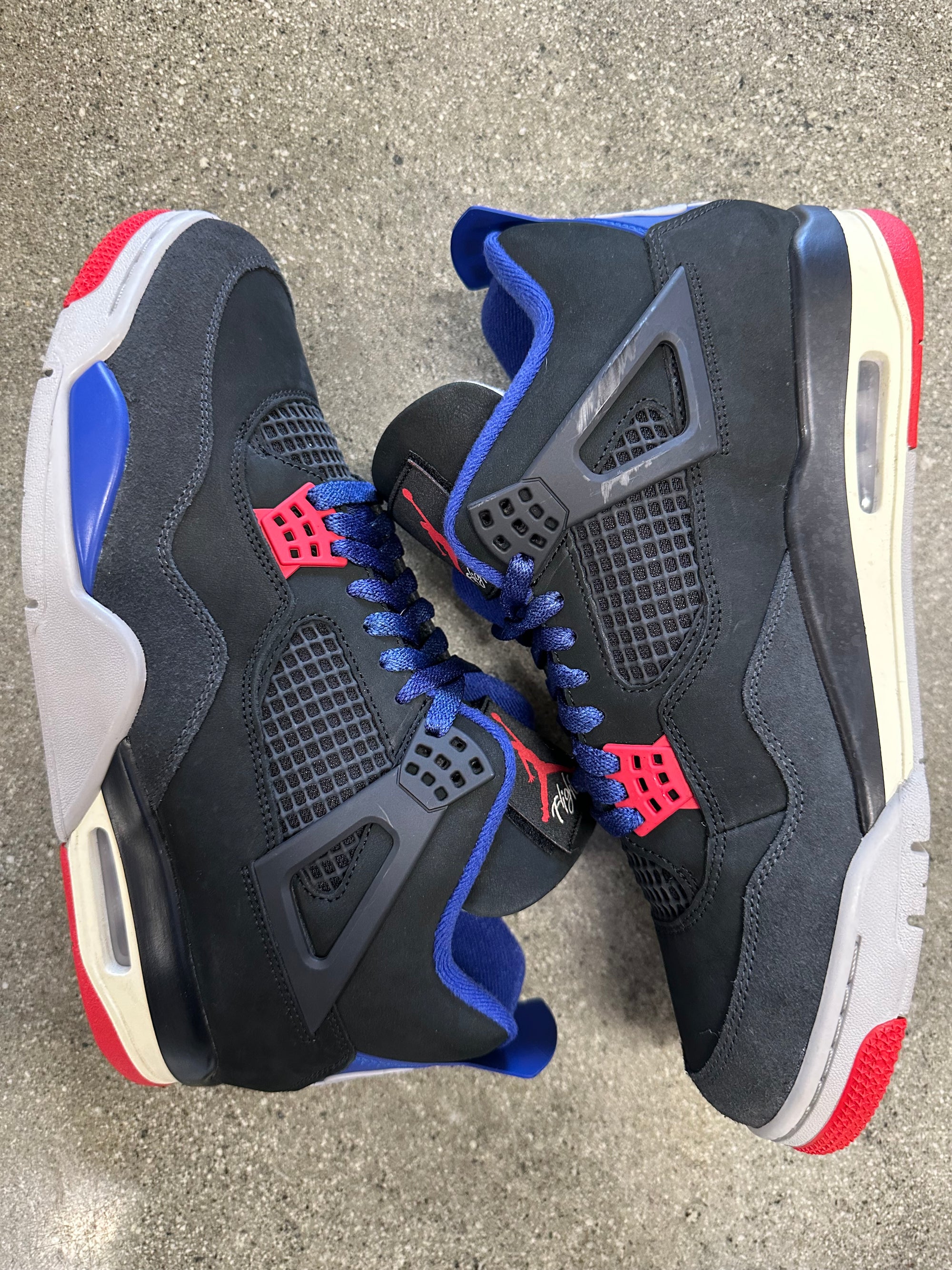 AIR JORDAN 4 RARE AIR WHITE LETTERING - SIZE 11.5 (WORN)