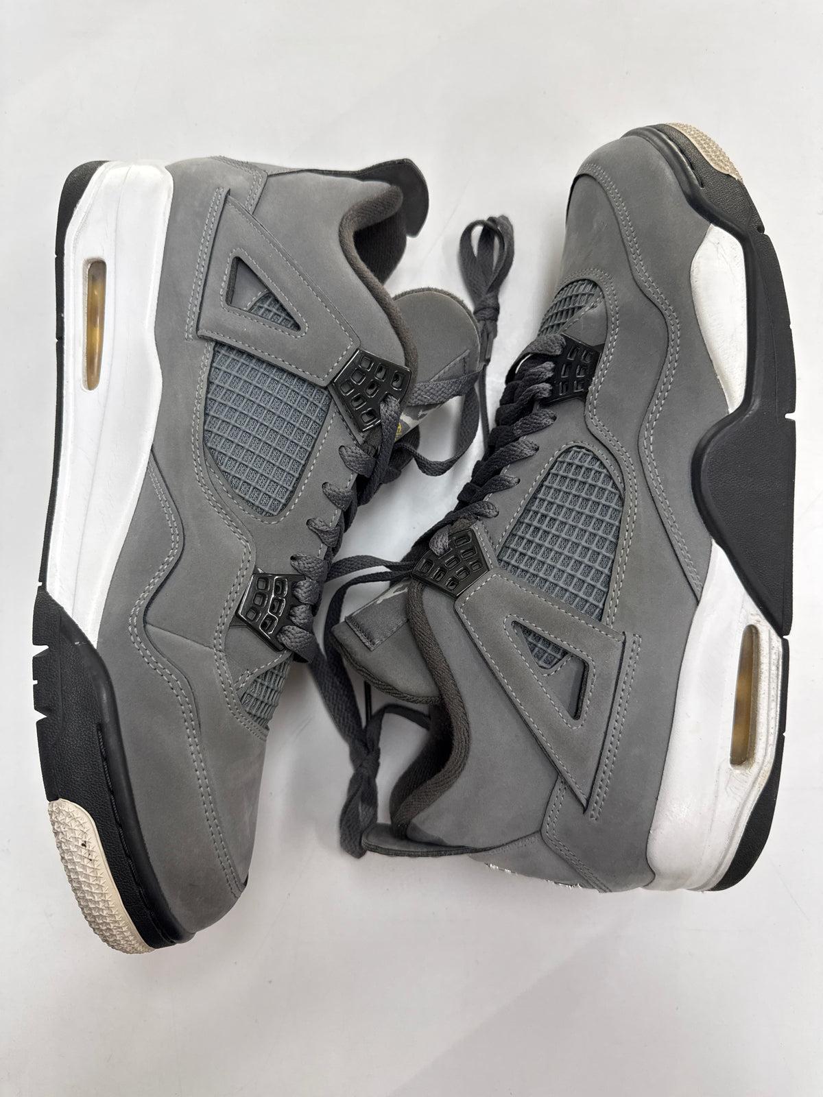 AIR JORDAN 4 COOL GREY 2019 - SIZE 12 (WORN)