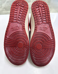 AIR JORDAN AIR SHIP PE EVERY GAME DUNE RED - SIZE 10 (WORN) - SUPER CLEAN